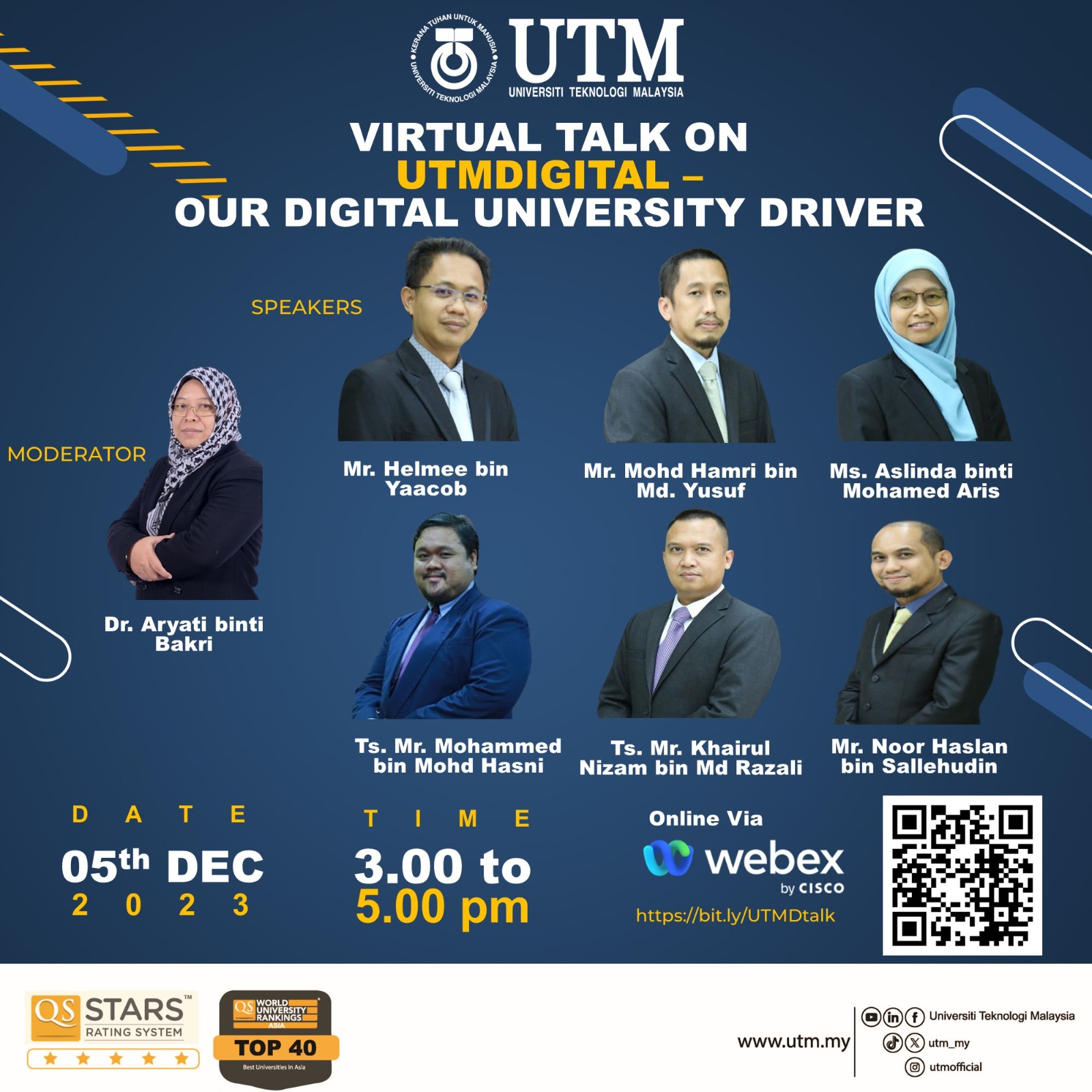 UTM Virtual Talk